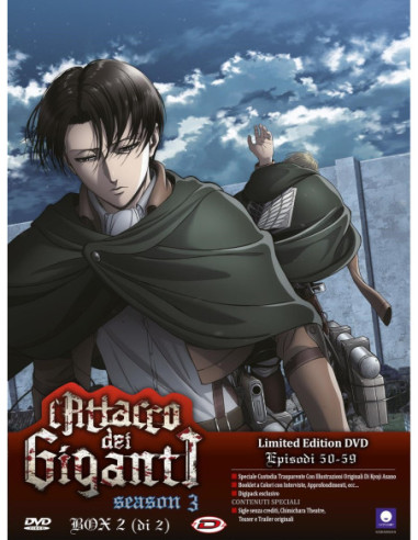 Attacco Dei Giganti (L') - Stagione 03 Box n.02 (Eps 13-22) (2 Dvd) (Ltd Edition)