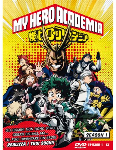 My Hero Academia - Stagione 01 (Eps 01-13) (Ltd Edition) (3 Dvd)