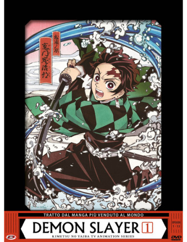 Demon Slayer - Box n.01 (Eps 01-13) (Ed. Limitata E Numerata) (3 Dvd)