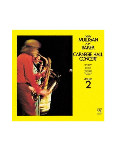 Gerry Mulligan and Chet Bake - Carnegie Hall Concert Volume 2 - (CD)