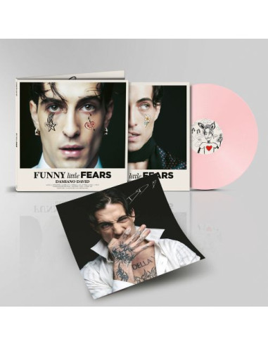 David Damiano - Funny Little Fears - Lp Coloured (Pink) Vinyl In Gatefold, Signed Limited Ed.