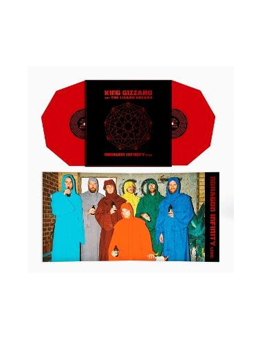 King Gizzard and The Lizard Wizard - Nonagon Infinity Live (Clear Red Nonagon Infinity Live)