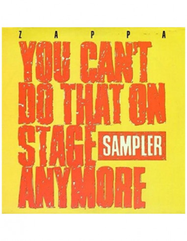 Zappa Frank - You Can'T Do That On Stage (180 Gr.Vinyl Yellow & Red Transparent Ltd)(Rsd 2020)