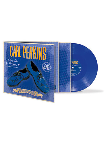 Perkins Carl - Live In Paris The Last European Concert (Vinyl Blue Limited Edt.) (Rsd 2020)