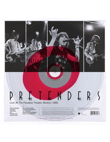 Pretenders - Live! At The Paradise Theater Boston 1980 (Vinyl Clear Limited Edt.) (Rsd 2020)