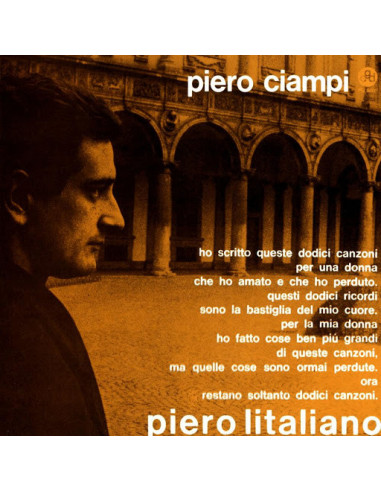 Ciampi Piero - Piero L'Italiano (Remastered) (180 Gr. Vinyl Black Limited Edt.) (Rsd Indi 2020)