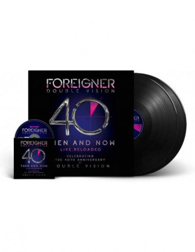 Foreigner - Double Vision Then And Now (2 Lp + B.Ray Limited Edt.)