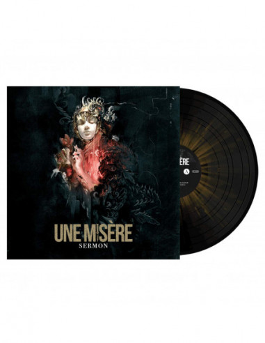 Une Misere - Sermon (Black, Gold Splatter Vinyl)