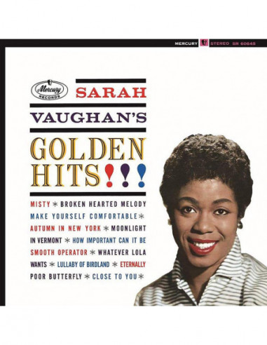 Vaughan Sarah - Golden Hits (180 Gr. Vinyl Black)