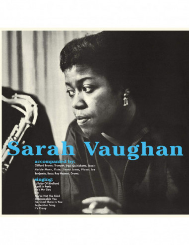 Vaughan Sarah - Sarah Vaughan With Clifford Brown (Limited Edt. Transparent Blue Vinyl)