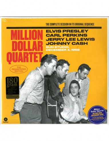 Presley Elvis, Perkins Carl, Lewis Jerry Lee, Cash Johnny - Million Dollar Quartet (Deluxe Gatefold)