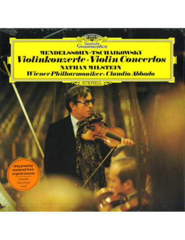 Milstein Nathan, Abbado Claudio - Concerto Per Violino Op.35,Concerto Per Violino Op.64 (2016)(180Gr)(Download Car