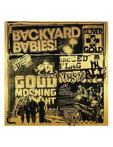 Backyard Babies - Sliver And Gold (Black Lp)