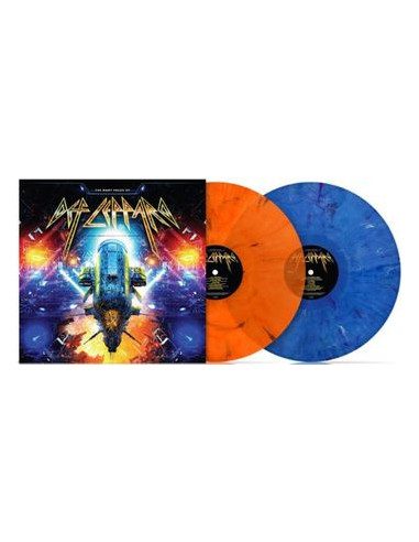 Compilation - The Many Faces Of Def Leppard (Vinyl Orange Blue Marbled)