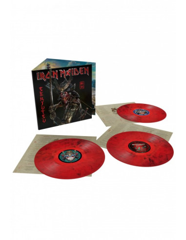 Iron Maiden - Senjutsu (Special Edt. Vinyl Triple Red And Black Marble) (Indie Exclusive)