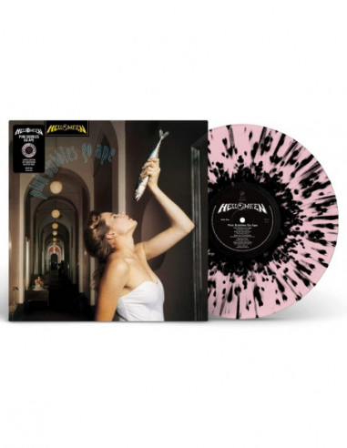 Helloween - Pink Bubbles Go Ape (Pink & Black Vinyl)