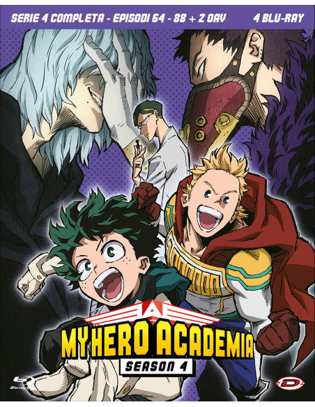 My Hero Academia - Stagione 04 The Complete Series (Eps. 64-88+2 Oav ...