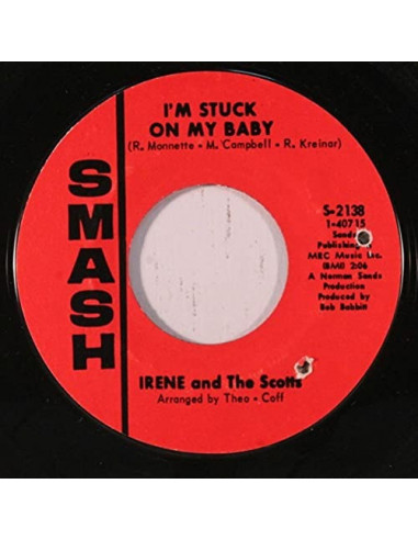 Irene And The Scotts - Im Stuck On My Baby/Indian Giver