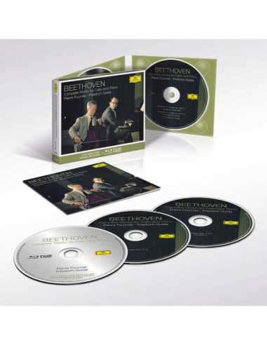 Fournier Pierre, Gulda Friedrich - Complete Works For Violoncello & Pianoforte (2Cd+B.Ray) - (CD)