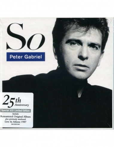 Gabriel Peter - So (25Th Anniv.Deluxe Edt.) - (CD)