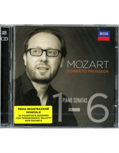 Prosseda Roberto (Piano) - Piano Sonatas 1-6 (Kv279,280,281,282,283,284,)(2016) - (CD)