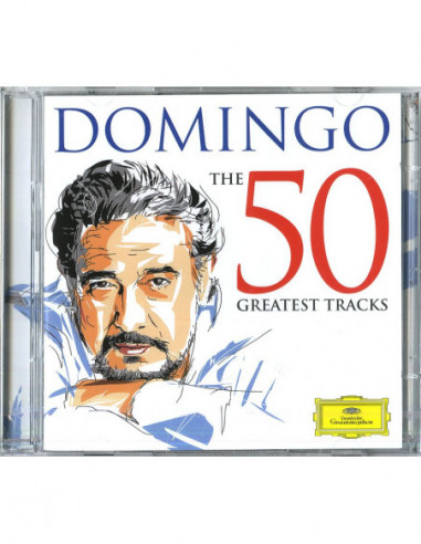 Domingo Placido (Tenore) - The 50 Greatest Tracks (La Donna E' Mobile,Largo Al Factotum,Vesti La Giubba, ) - (CD)