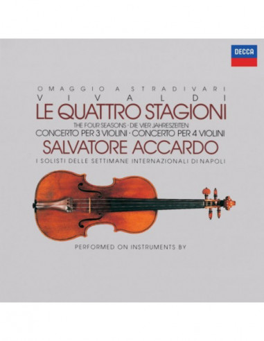 Salvatore Accardo (Violino) - The Four Seasons (Le Quattro Stagioni) - (CD)