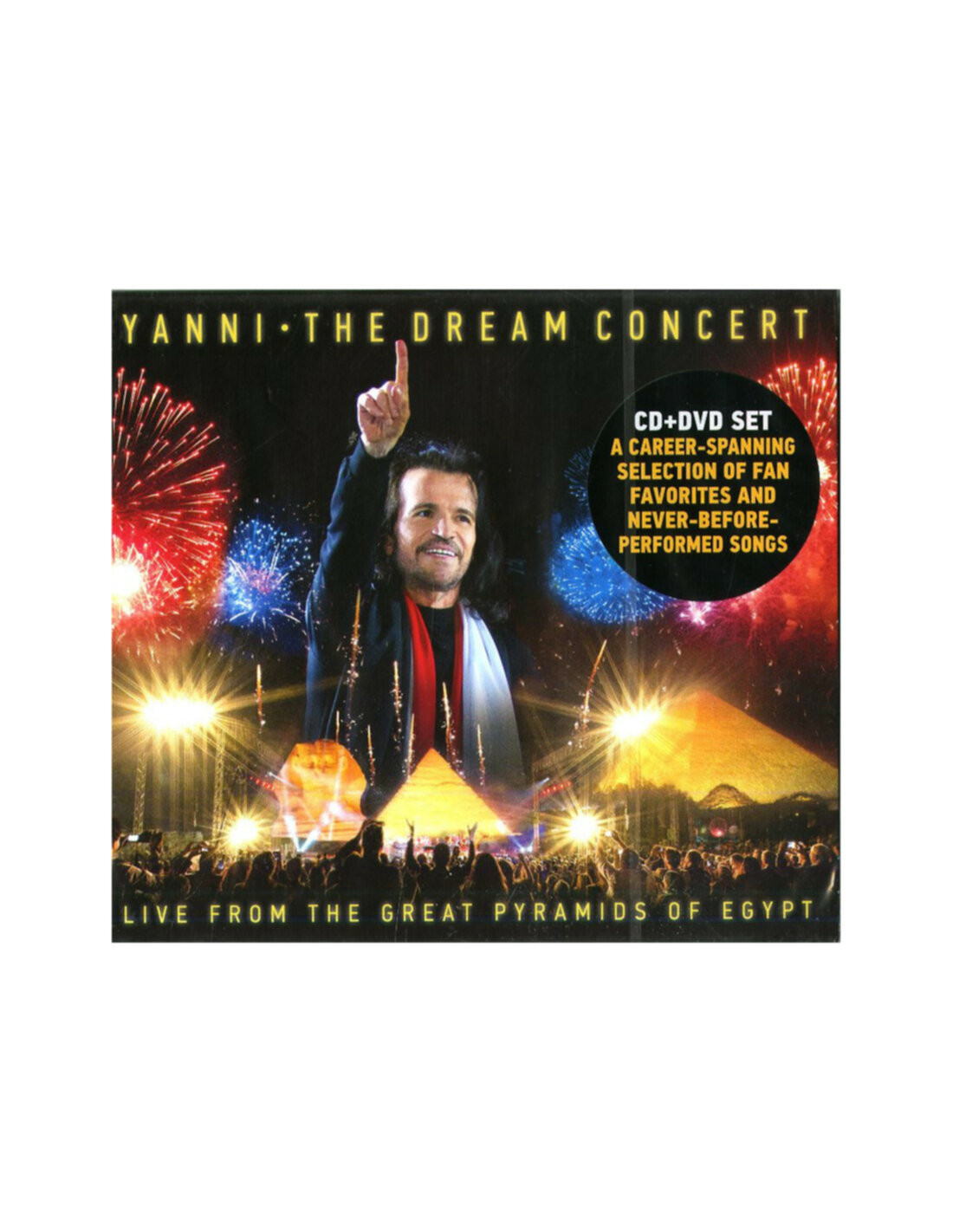 Yanni The Dream Concert Live From The Great Pyramids Of Egypt Cddvd Cd 8175